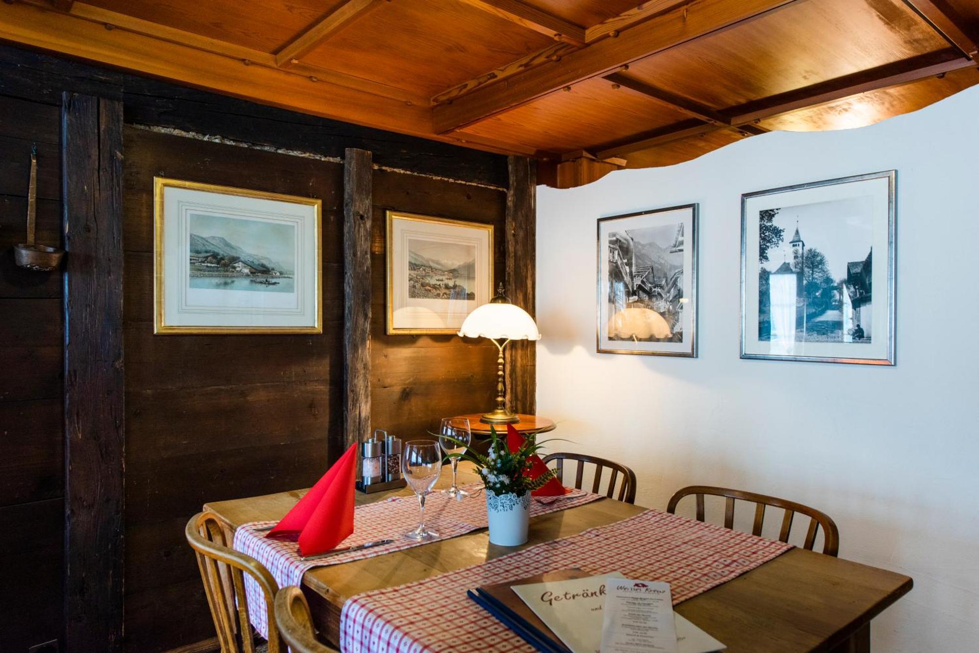 Hotel Weisses Kreuz Brienz  Zewnętrze zdjęcie